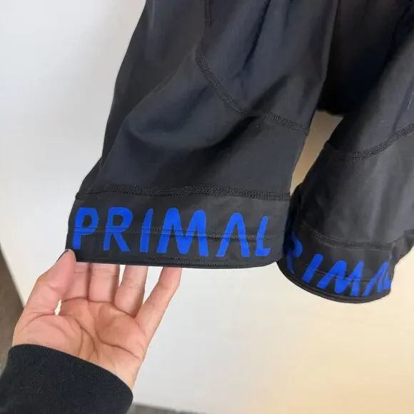 Primal Mens Cycling Bib Padded Shorts Black White - XL - Picture 3 of 9